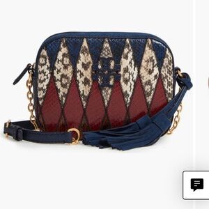 Tory Burch | McGraw Pieced Exotic Camera Bag